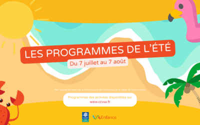 LES PROGRAMMES DE L’ÉTÉ SONT DISPONIBLES !