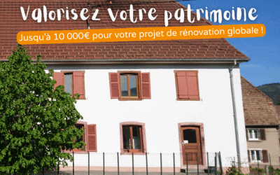 APPEL À PROJETS : Écorénovation du bâti ancien